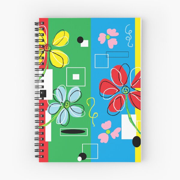 Item preview, Color Block Blossoms designed and sold by EloiseArt.