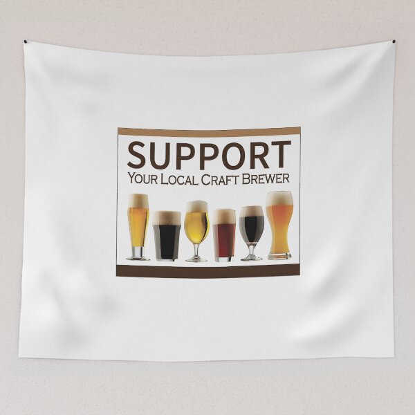 Item preview, Craft Beer - Support Your Local Craft Brewer designed and sold by webdango.