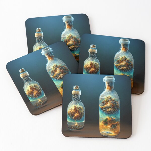 Item preview, Fractal in a bottle  designed and sold by Joeythemonster.