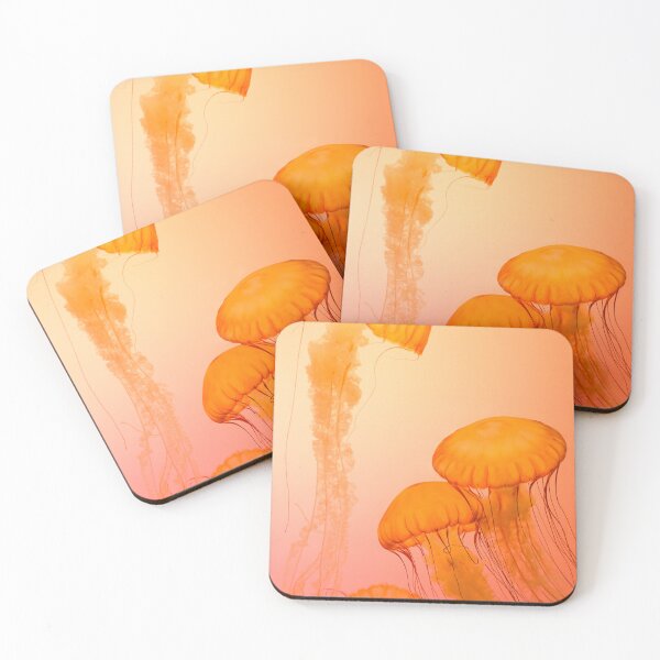 Item preview, Orange Jullyfish Design || designdukan || designed and sold by designdukan.