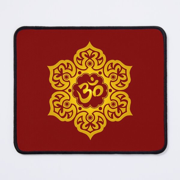 Item preview, Yellow Lotus Flower Yoga Om designed and sold by JeffBartels.