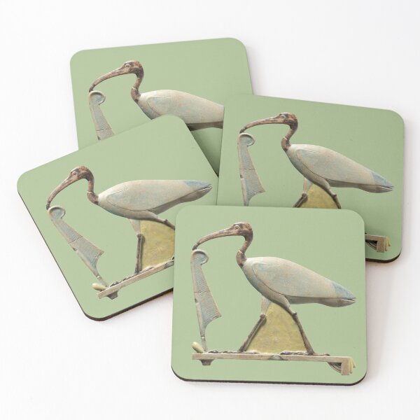 Item preview, Thoth, God of the Moon, Learning & Writing, Egyptian, Ibis with Feather designed and sold by ScienceSource.