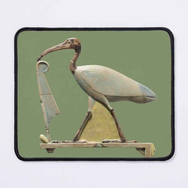 Item preview, Thoth, God of the Moon, Learning & Writing, Egyptian, Ibis with Feather designed and sold by ScienceSource.