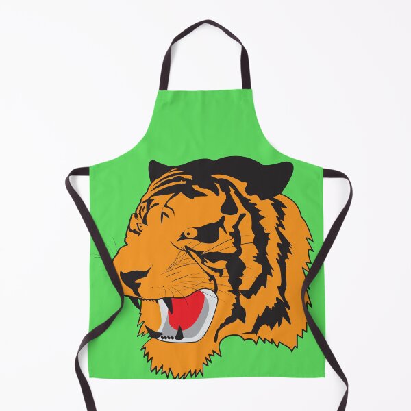 Item preview, Colourful open mouth tiger designed and sold by KoopTroop ⭐⭐⭐⭐⭐.