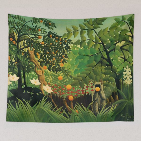 Item preview, Henri Rousseau "Exotic landscape", 1910 designed and sold by Alexandra Dahl.