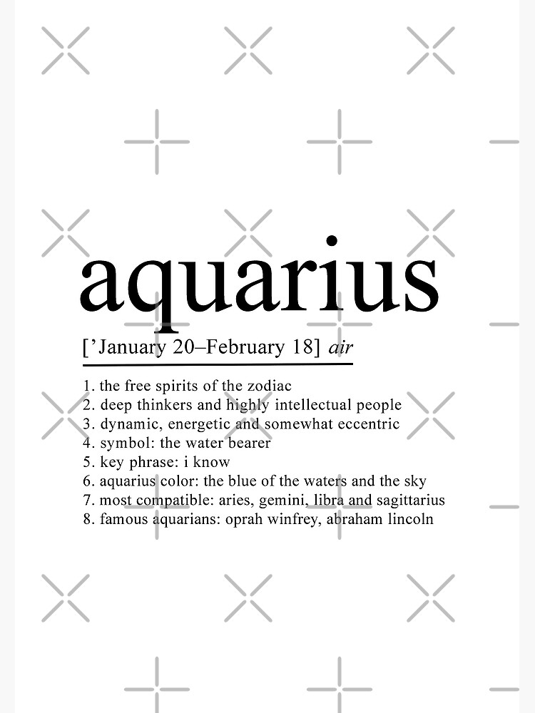 Aquarius Zodiac Sign gifts Astrology gifts Aquarius Horoscope