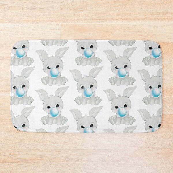 Item preview, Baby Bunny Blue Bubble Gum designed and sold by MonkeyBizness.