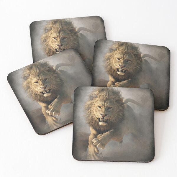 Item preview, Lion Attack designed and sold by Daniel Eskridge.