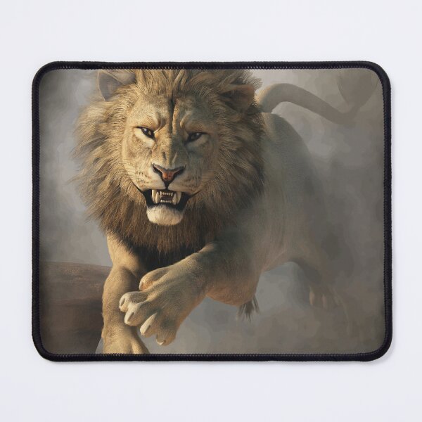 Item preview, Lion Attack designed and sold by Daniel Eskridge.