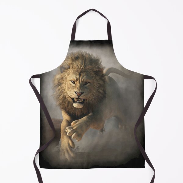 Item preview, Lion Attack designed and sold by Daniel Eskridge.