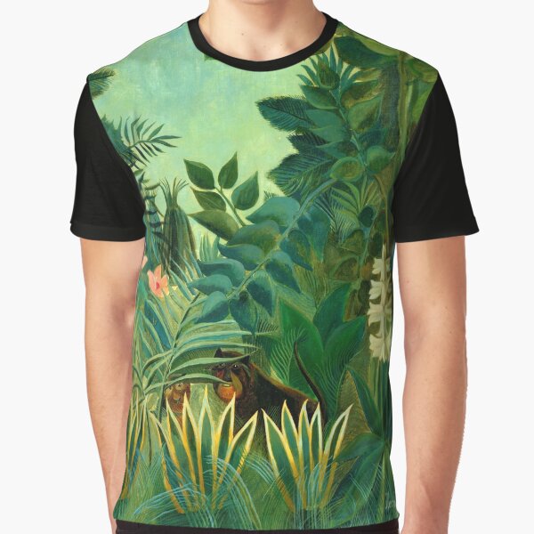 Item preview, Henri Rousseau "The Equatorial Jungle", 1909 designed and sold by Alexandra Dahl.