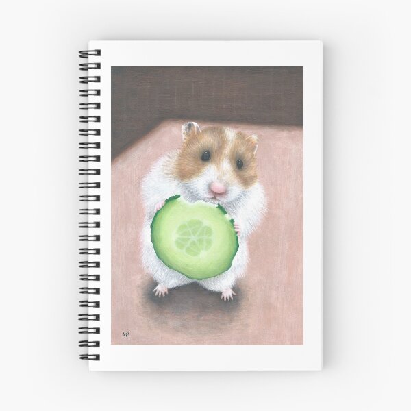 Item preview, Fluffy Hamster Painting designed and sold by ArtAFT.