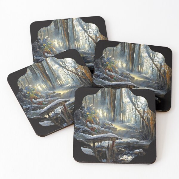 Item preview, The snow covered forest. designed and sold by tabykid.