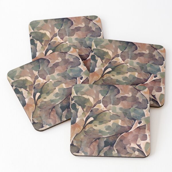 Item preview, Merging camouflage leaves designed and sold by Monlin.