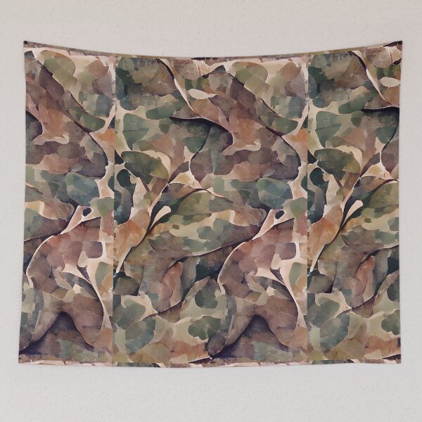 Item preview, Merging camouflage leaves designed and sold by Monlin.