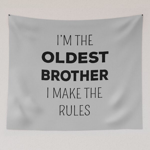 Item preview, Matching Brothers - Oldest Brother I Make The Rules II designed and sold by Lemon Pepper.