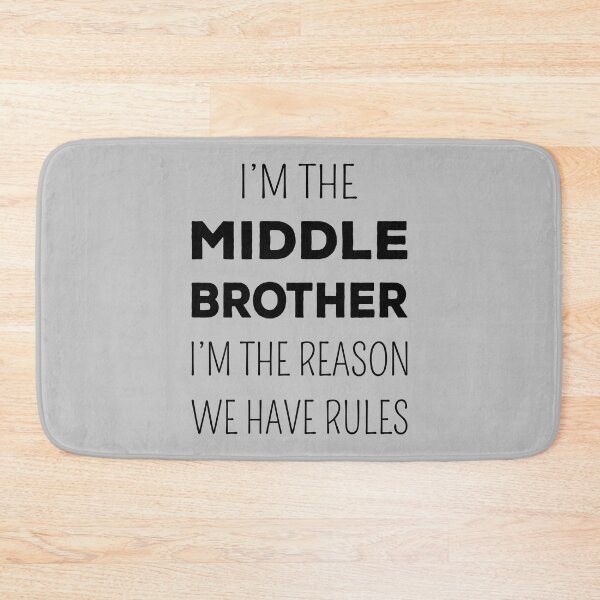 Item preview, Matching Brothers - Middle Brother The Reason We Have Rules II designed and sold by Lemon Pepper.