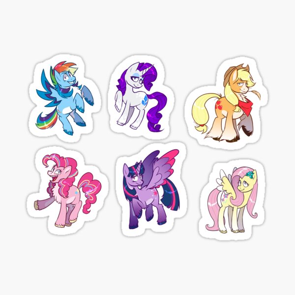 Cursed Ponies PCK1 Sticker for Sale by Toffee-Dingo