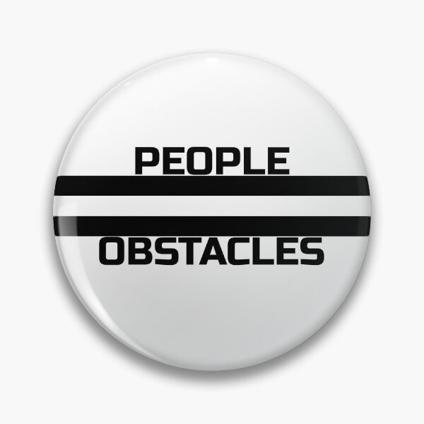 Item preview, People Equal Obstacles designed and sold by IKDG.