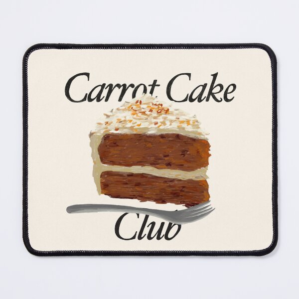 Item preview, carrot cake appreciation club designed and sold by eattheworldraw.
