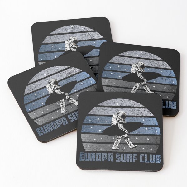 Item preview, Space surfing astronaut of the europa surf club. designed and sold by Ideallity.