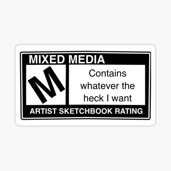 Item preview, Sketchbook Rating M designed and sold by RedPlanetJunkie.