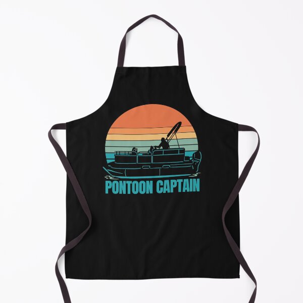Item preview, Pontoon Captain Vintage Gift Pontoon Boat designed and sold by 1White-Rabbit.