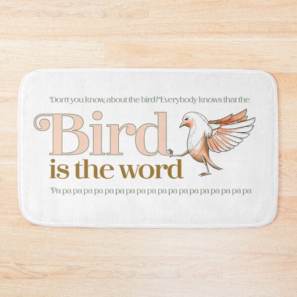 Item preview, Bird is the word! designed and sold by MuteEcho.