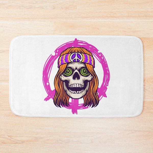 Item preview, Psychedelic Skull, Psychedelic Skulls, Colorful Psychedelic Designs, Bright Colors designed and sold by CreativeCranium.