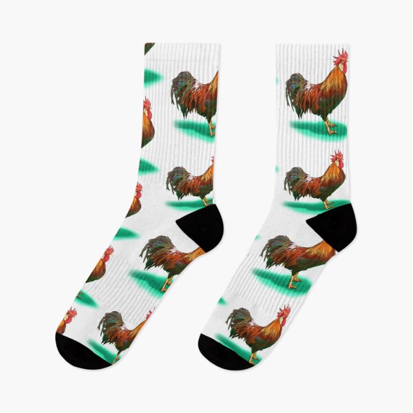 Item preview, Artistic Chicken Leghorn Brown on Transparent Background designed and sold by RonelBroderick.
