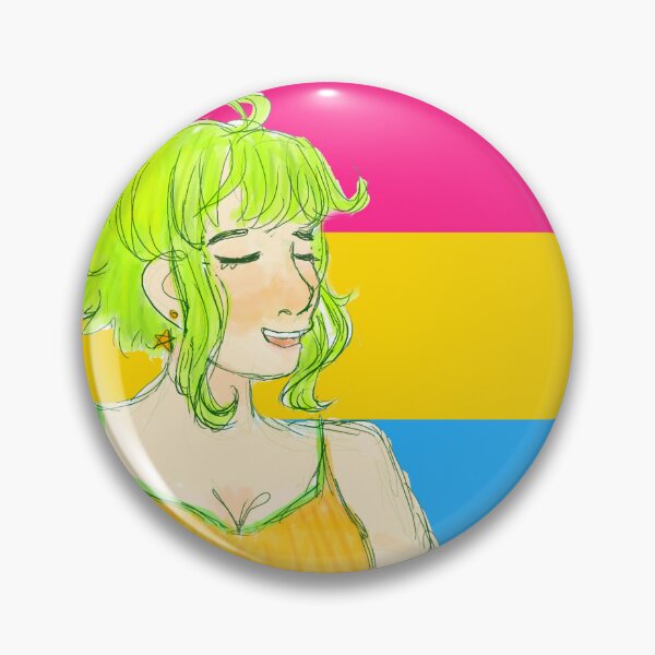 Item preview, VOCALOID Megpoid Gumi Pansexual PAN Flag  designed and sold by Holli Anderson.