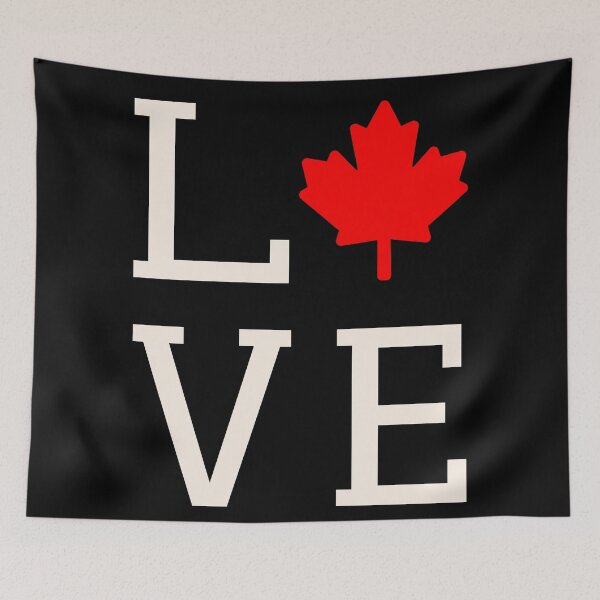 Item preview, love canada maple leaf canadian designed and sold by Gossip Rag.