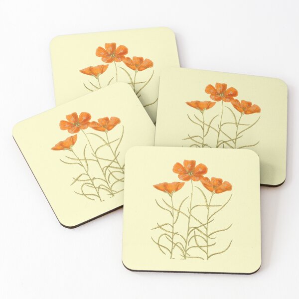 Item preview, Beautiful Orange Spring Flowers designed and sold by BrightMint.
