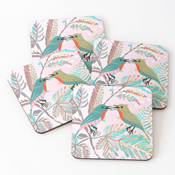 Item preview, Harmonious Hummingbirds Amidst Tropical Foliage designed and sold by DonneeCreations.