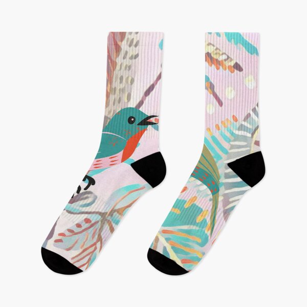 Item preview, Harmonious Hummingbirds Amidst Tropical Foliage designed and sold by DonneeCreations.