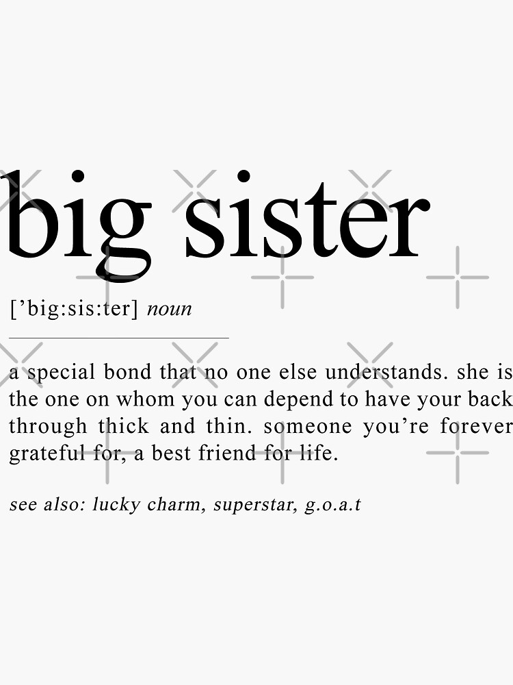 big-sister-definition-print-big-sister-gifts-gift-for-big-sister