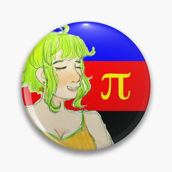 Item preview, VOCALOID Megpoid Gumi Polyamory Polyamorous Flag  designed and sold by Holli Anderson.