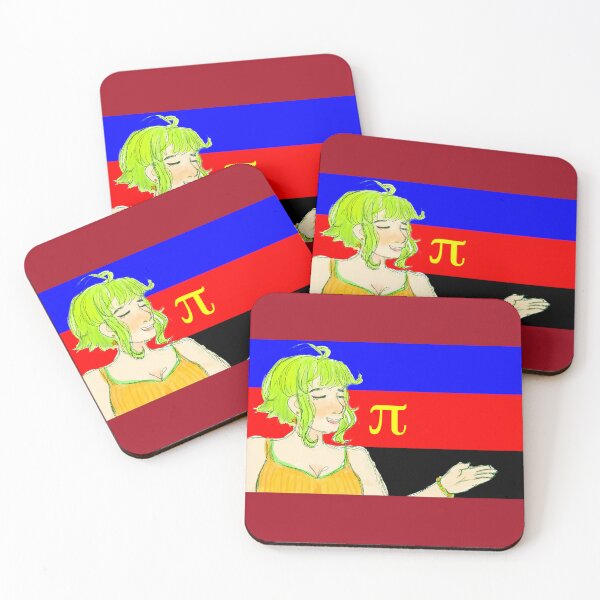 Item preview, VOCALOID Megpoid Gumi Polyamory Polyamorous Flag  designed and sold by Holli Anderson.