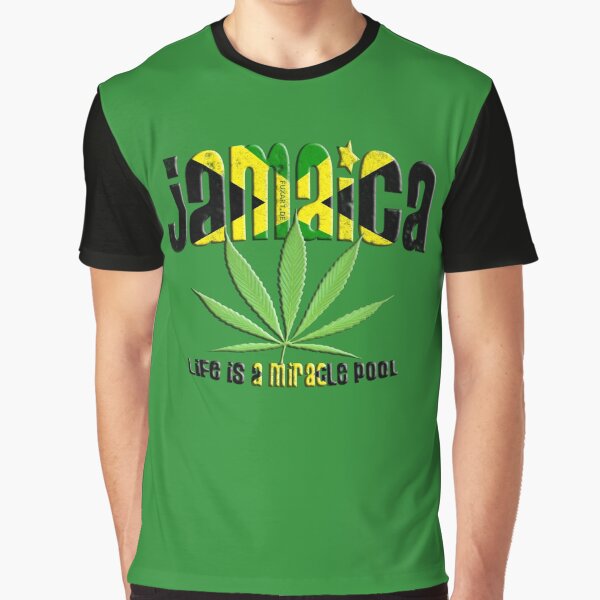 jamaica ganja Grafik T-Shirt