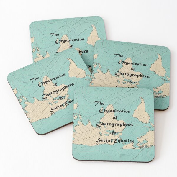 Item preview, Cartographers for Social Equality West Wing designed and sold by bibliophan.