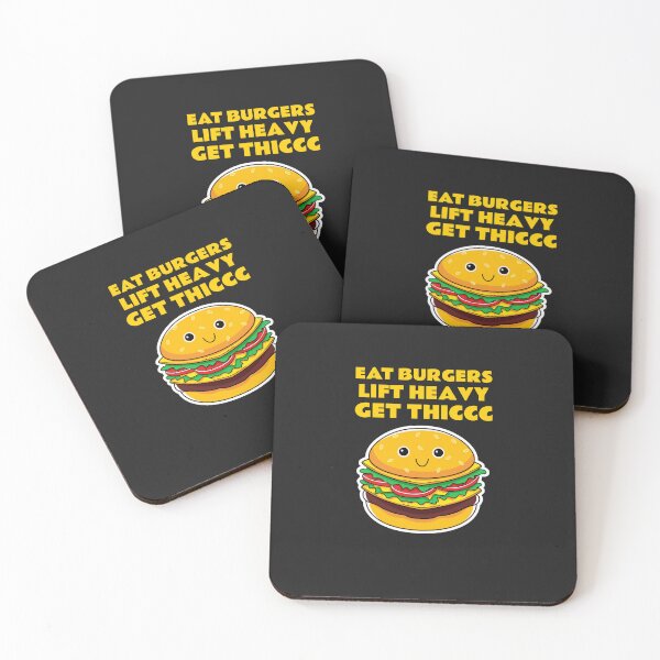 Item preview, Eat Burgers Lift Heavy Get Thiccc designed and sold by art-fox.