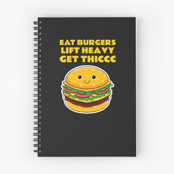 Item preview, Eat Burgers Lift Heavy Get Thiccc designed and sold by art-fox.