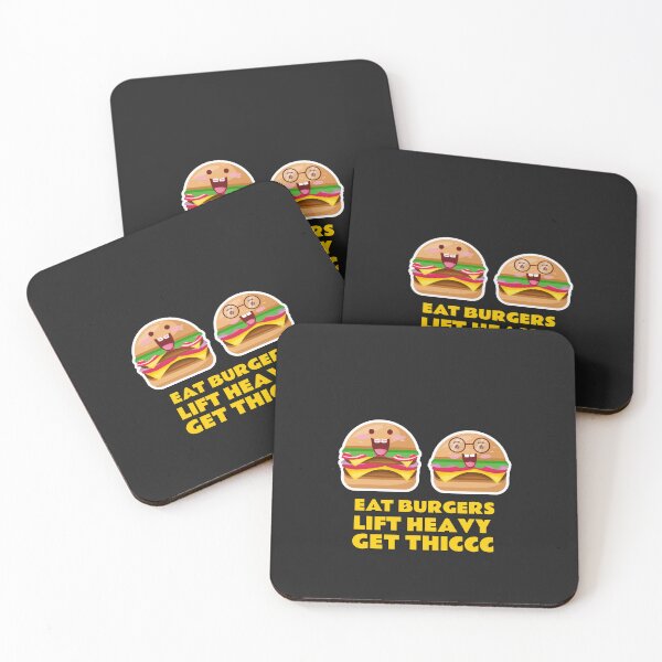 Item preview, Eat Burgers Lift Heavy Get Thiccc designed and sold by art-fox.