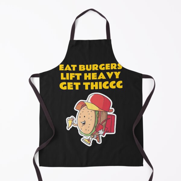 Item preview, Eat Burgers Lift Heavy Get Thiccc designed and sold by art-fox.