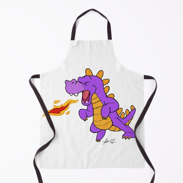 Item preview, Cartoon purple dinosaur designed and sold by Pittstop.
