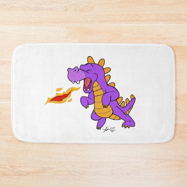 Item preview, Cartoon purple dinosaur designed and sold by Pittstop.
