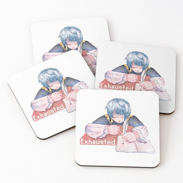 Item preview, Xingqiu Watercolor Genshin Impact Exhausted Book designed and sold by Orichalk.