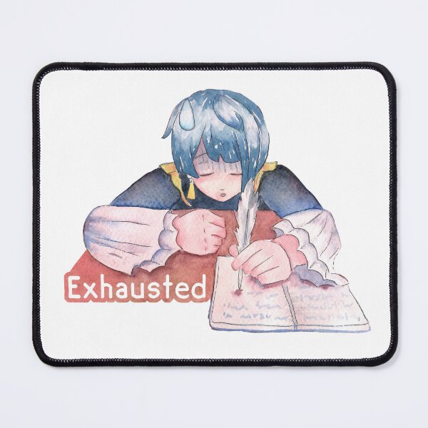 Item preview, Xingqiu Watercolor Genshin Impact Exhausted Book designed and sold by Orichalk.