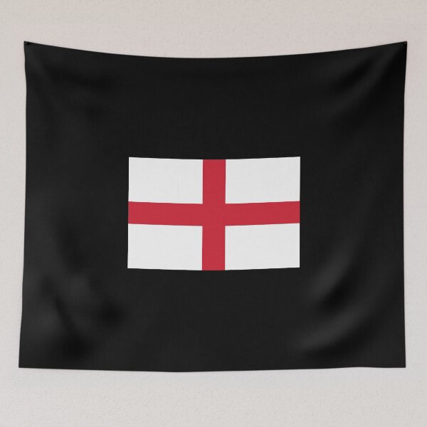 Item preview, England Flag (Small on Black) designed and sold by STUDIO-72.