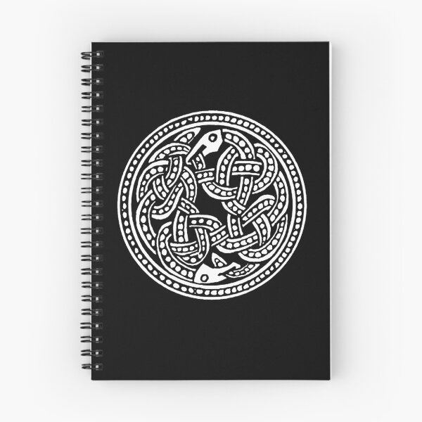 Item preview, Anglo Saxon Serpent Knotwork designed and sold by Potty Pagan.
